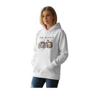 MY HERO ACADEMIA FRIENDS HOODIE SZ.L EUC.